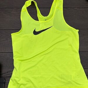 Nike Women's Bright Yellow Tank Top